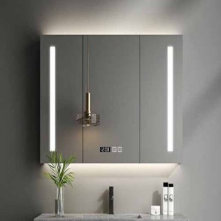 Шкаф с огледало и LED осветление ANTINOLLI KSV-6064-980