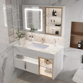 Комплект мебели за баня BETINA GOLD KSV-8030W-800