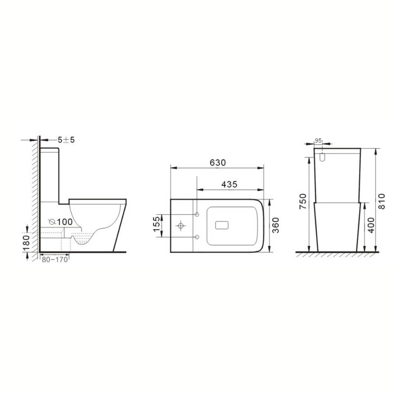 Моноблок сив B2370A matte grey