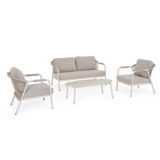 Комплект диван и столове с възглавници MIRAVET WALL SOFA