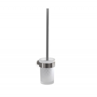 Стенна тоалетна четка Pirenei Четкан хром