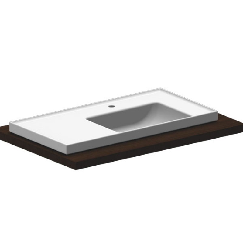 Мивка за баня ML 90х48 shelf sx