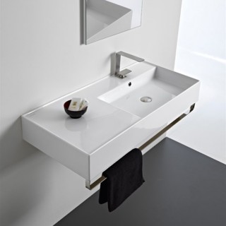 Умивалник за баня Teorema 2.0 100 SHELF XS