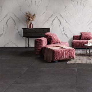 LOFT Grey STATUARIO Superiore - съчетание на бетонен и мраморен стил
