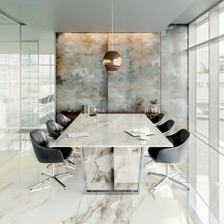 CALACATTA Plaster Grey - съчетание между мрамор и бетон