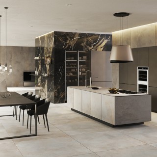 Magnetic Grey Pierre - серия гранитогрес от Energie Ker