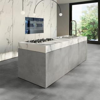 Parker Grey Calacatta - контраст и хармония между мрамор и цимент