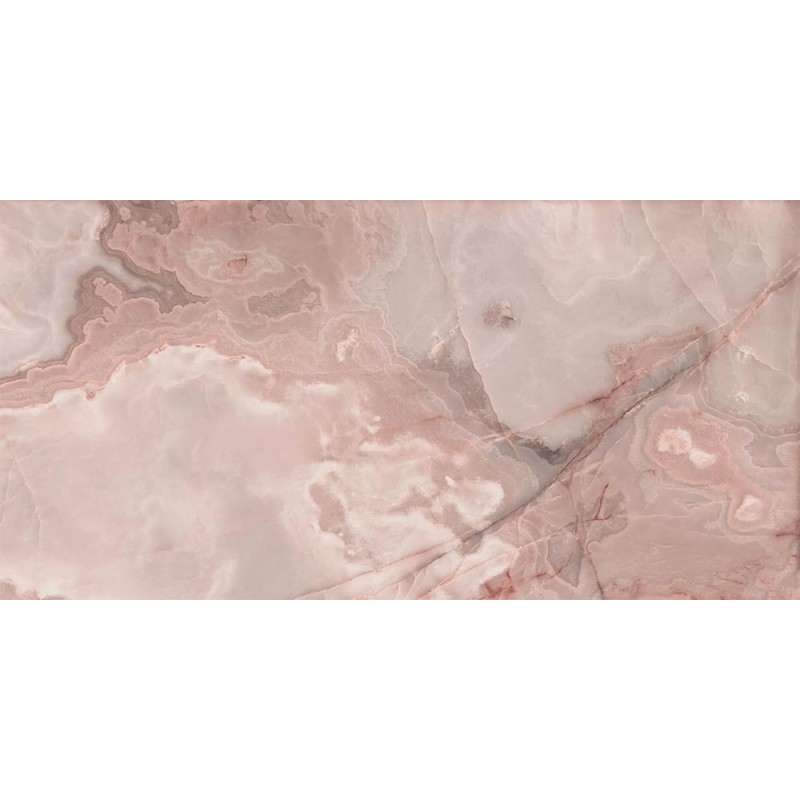 Гранитогрес с мраморен ефект, големи размери - Reve rose