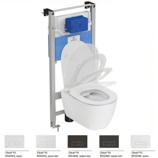 WC комплект за вграждане i.life O със структура ProSys 120P