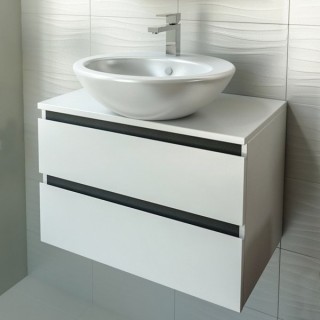 TULIP - ВОДОУСТОЙЧИВ шкаф за баня 65 см 2 чекмеджета F652CTUL