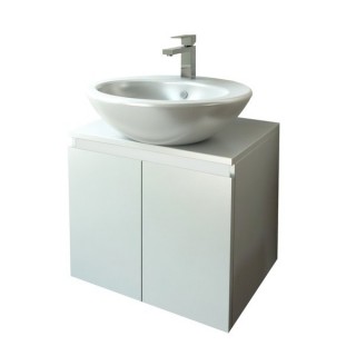 TULIP - ВОДОУСТОЙЧИВ шкаф за баня 50 см 2 вратички F502DTUL