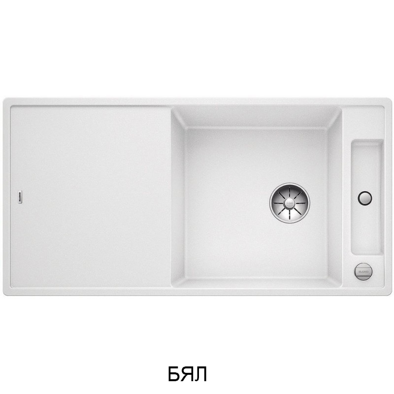 КУХНЕНСКА МИВКА ОТ СИЛГРАНИТ BLANCO AXIA III XL 6 S