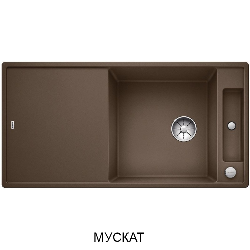 КУХНЕНСКА МИВКА ОТ СИЛГРАНИТ BLANCO AXIA III XL 6 S