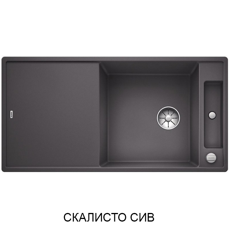 КУХНЕНСКА МИВКА ОТ СИЛГРАНИТ BLANCO AXIA III XL 6 S