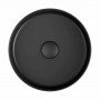 Кръгъл умивалник за монтаж върху плот INFINITY Matt Black