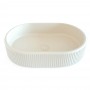 Мивка за плот 376х565мм в цвят по RAL Vigo Oval Stripes Solid Stone