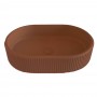 Мивка за плот 376х565мм в цвят по RAL Vigo Oval Stripes Solid Stone