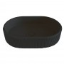 Мивка за плот 376х565мм в цвят по RAL Vigo Oval Stripes Solid Stone