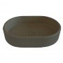 Мивка за плот 376х565мм в цвят по RAL Vigo Oval Stripes Solid Stone