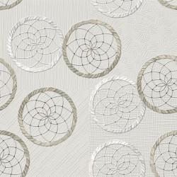 Concrete Circulo White - стенни плочки за баня