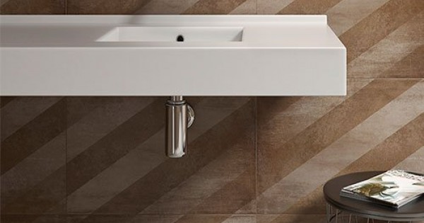 Rust Marron GEOTILES RUST MARRON - серия плочки за баня