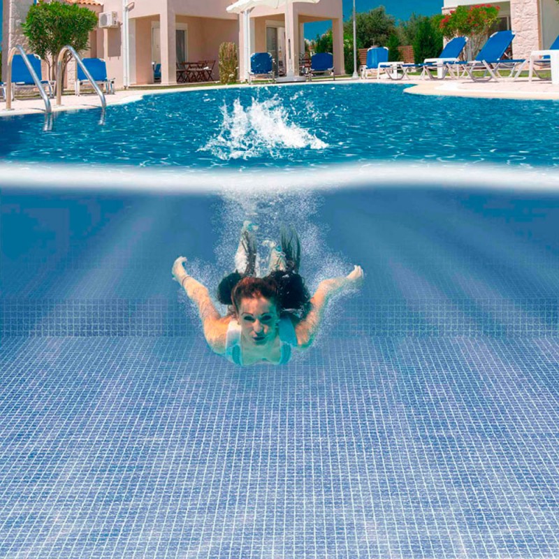 POOL ONDAS INDIGO мозайка