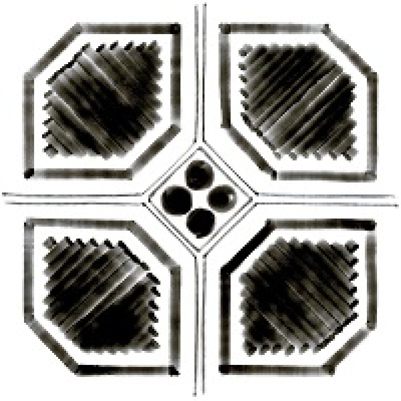 Гранитогрес Octogono Variette Sombra G156 20x20