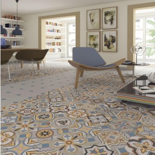 Гранитогрес Серия Vodevil Octogono Musichalls Multicolor