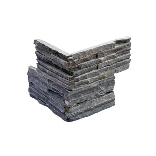 Плочки от естествен камък Zeta Corner Catarata Black