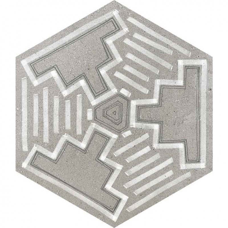 Hexágono Igneus Cemento G169 - гранитогрес 23х26,6 см