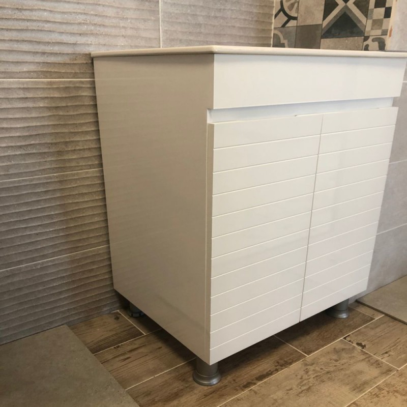 PVC Долен шкаф за баня Краси 55